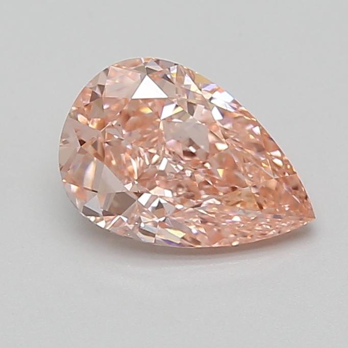 1.52 Ct. Fancy Vivid Pink Pear Lab Grown Diamond