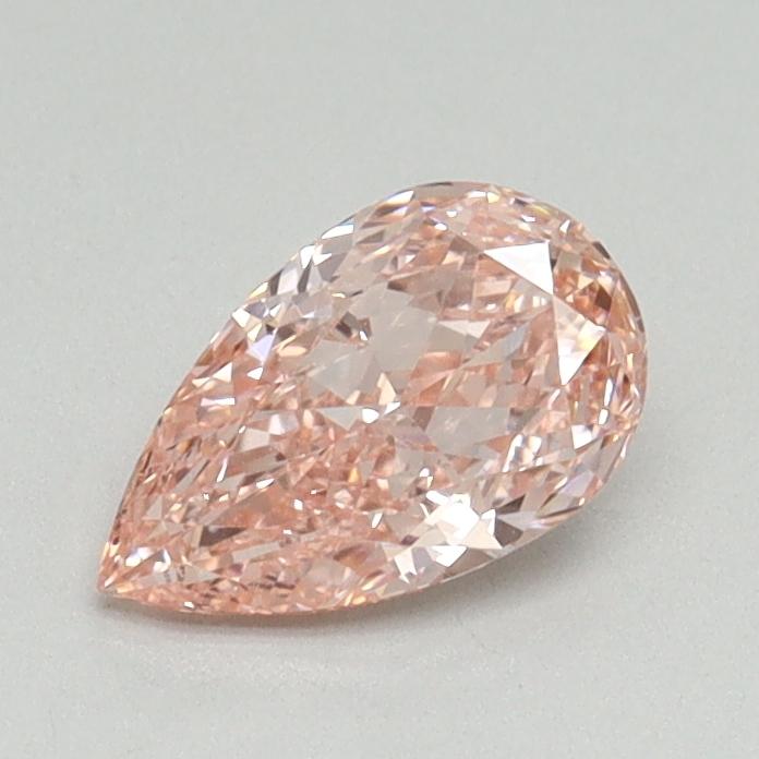 0.68 Ct. Fancy Vivid Pink Pear Lab Grown Diamond