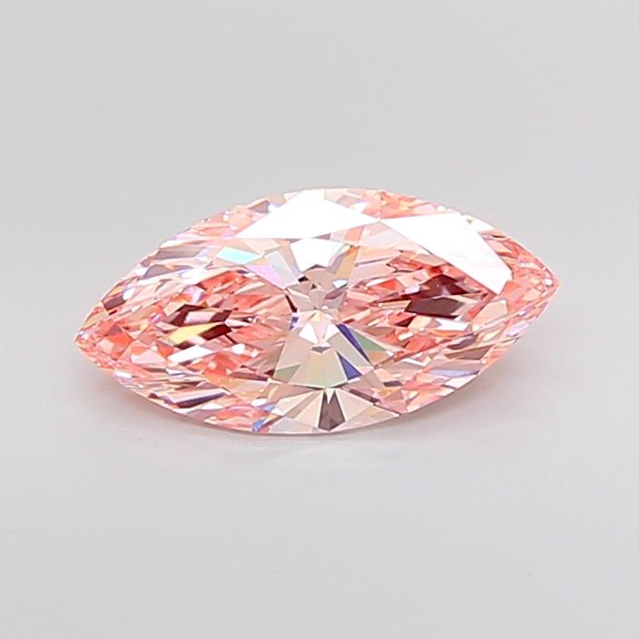 3.01 Ct. Fancy Intense Pink Marquise Lab Grown Diamond