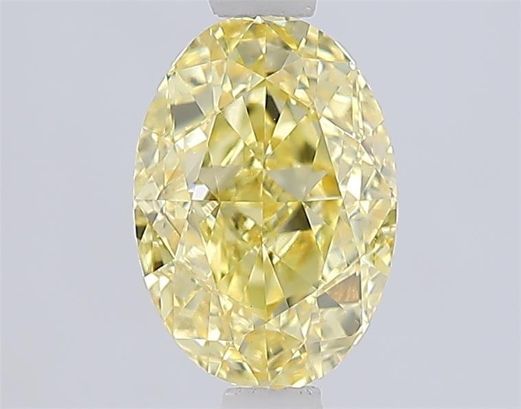 1.50 Ct. Fancy Vivid Yellow Yellow Oval Lab Grown Diamond