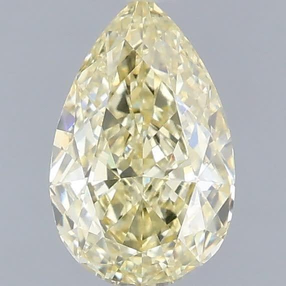1.09 Ct. Fancy Yellow Pear Lab Grown Diamond