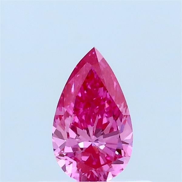 0.36 Ct. Fancy Vivid Pink Pear Lab Grown Diamond