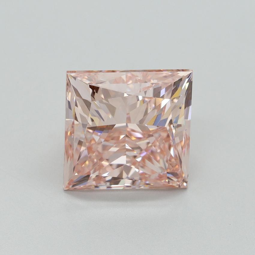 5.08 Ct. Fancy Intense Pink Princess Lab Grown Diamond