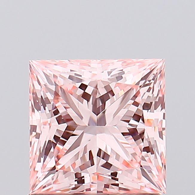 1.02 Ct. Fancy Intense Pink Princess Lab Grown Diamond