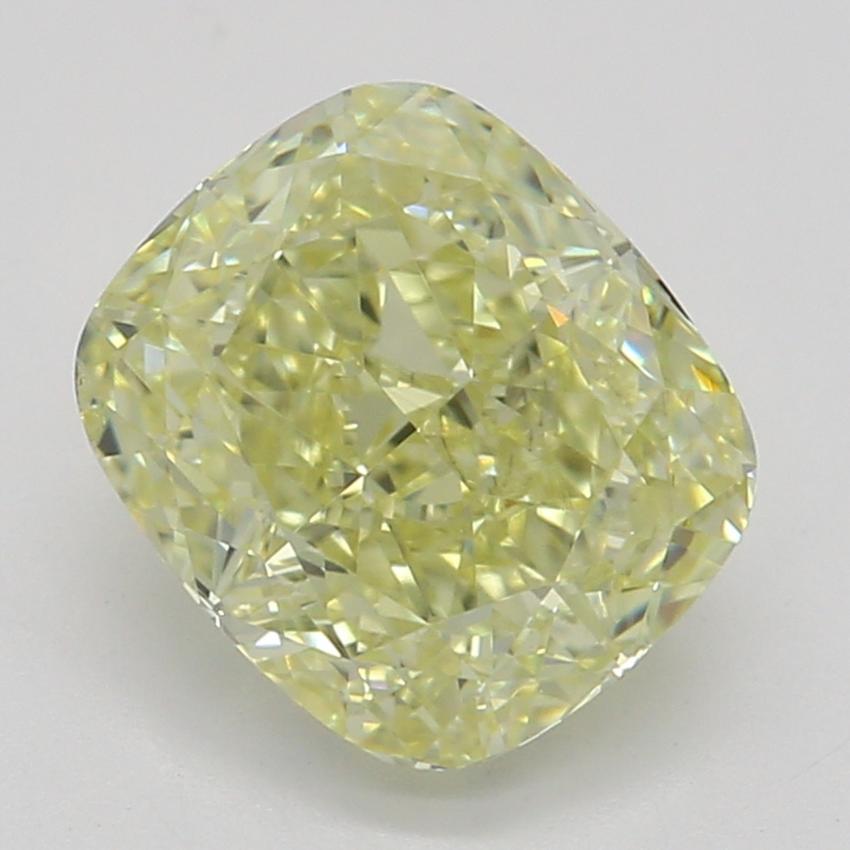 1.21 Ct. Fancy Light Yellow Cushion Diamond