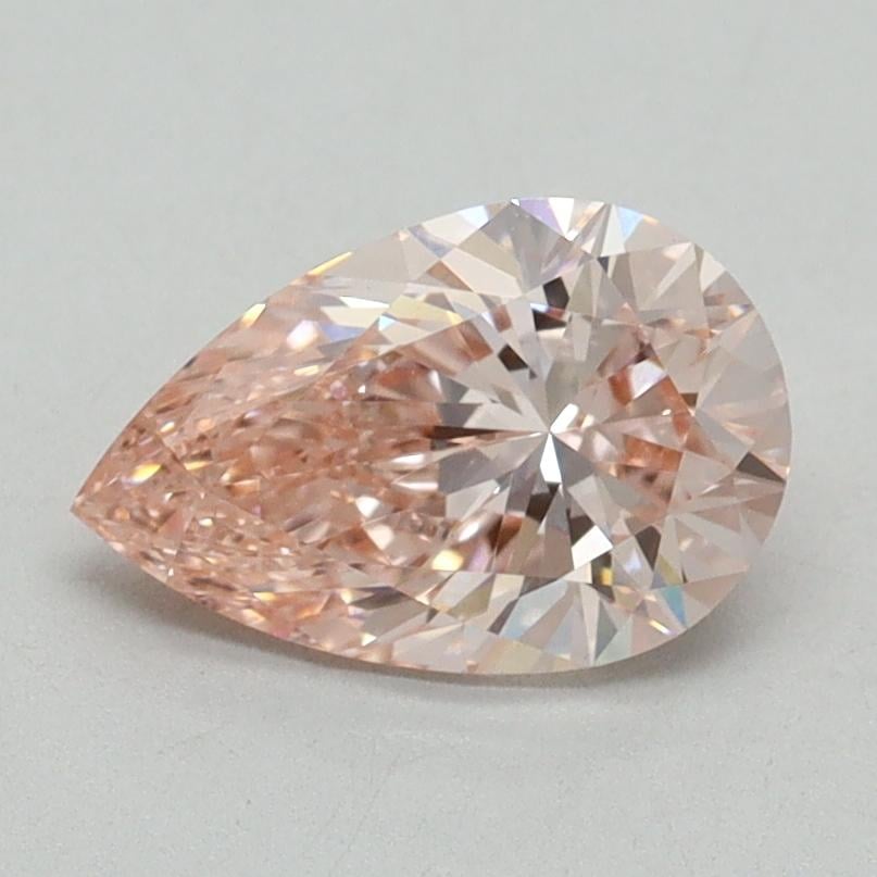 1.14 Ct. Fancy Intense Pink Pear Lab Grown Diamond
