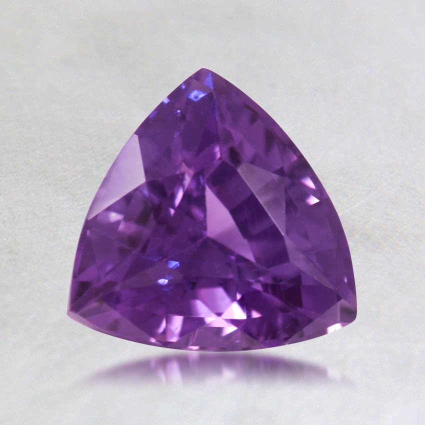 7mm Premium Purple Trillion Sapphire