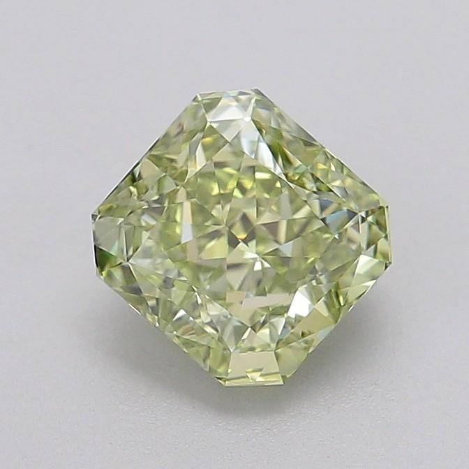 1.52 Ct. Fancy Intense  Green Radiant Lab Grown Diamond