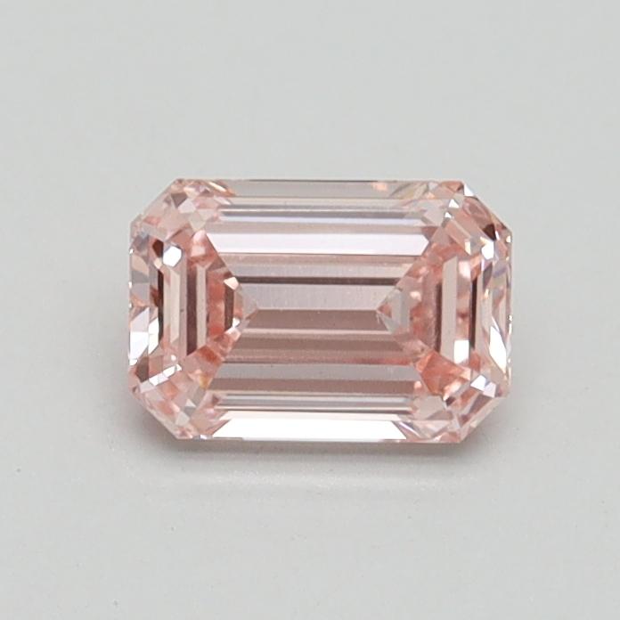 0.56 Ct. Fancy Intense Pink Emerald Lab Grown Diamond