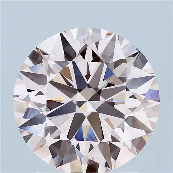 2.10 Ct. Fancy Intense Pink Round Lab Grown Diamond