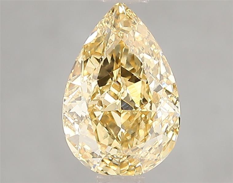 1.51 Ct. Fancy Intense Yellow Pear Lab Grown Diamond