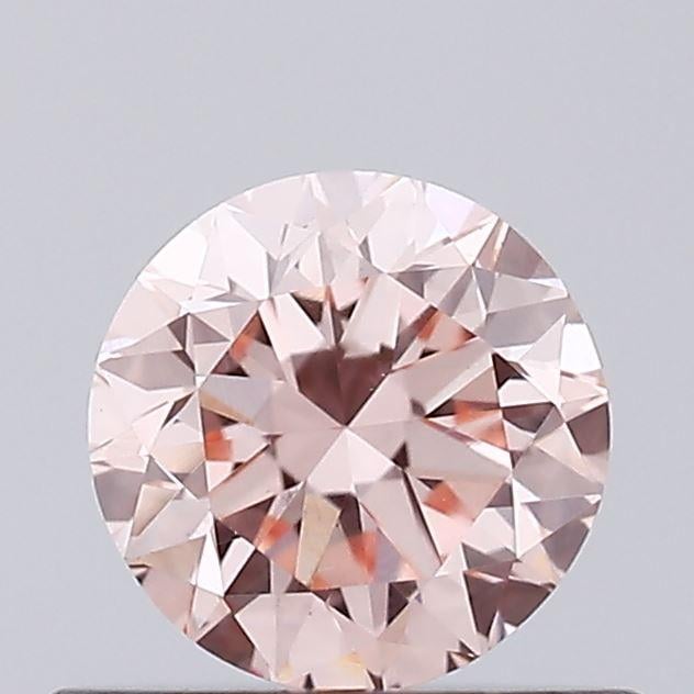0.44 Ct. Fancy Intense Pink Round Lab Grown Diamond
