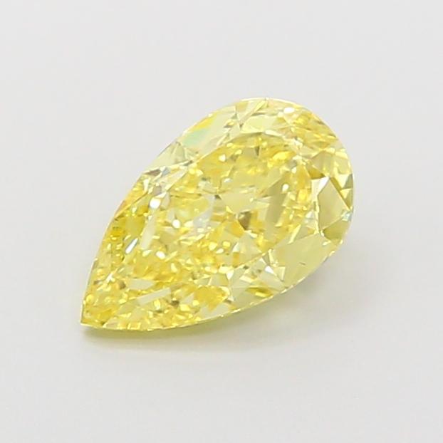 1.19 Ct. Fancy Intense Yellow Pear Lab Grown Diamond