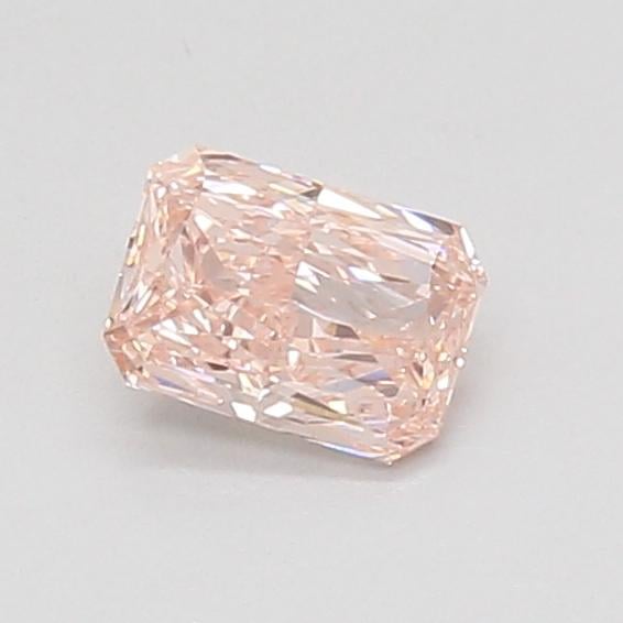 0.52 Ct. Fancy Intense Pink Radiant Lab Grown Diamond