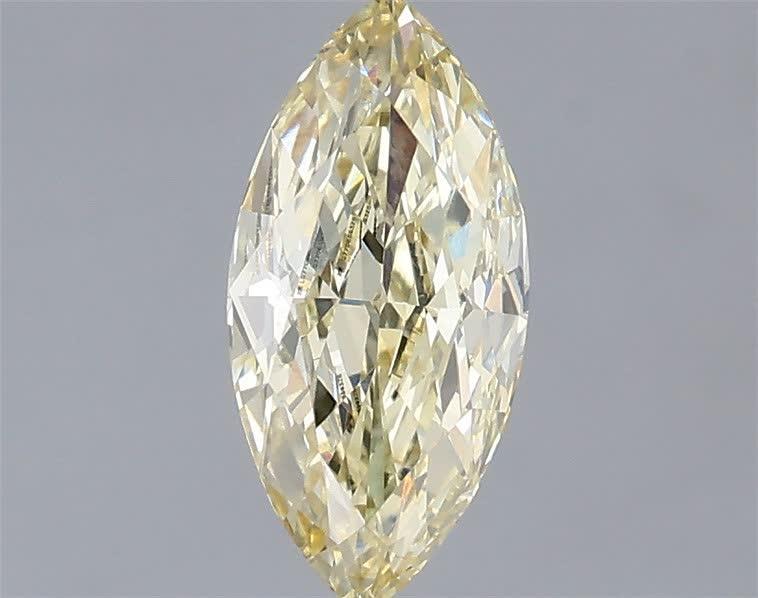 1.00 Ct. Fancy Light Yellow Marquise Lab Grown Diamond