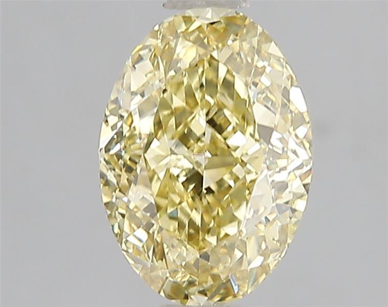 2.06 Ct. Fancy Intense Yellow Oval Lab Grown Diamond