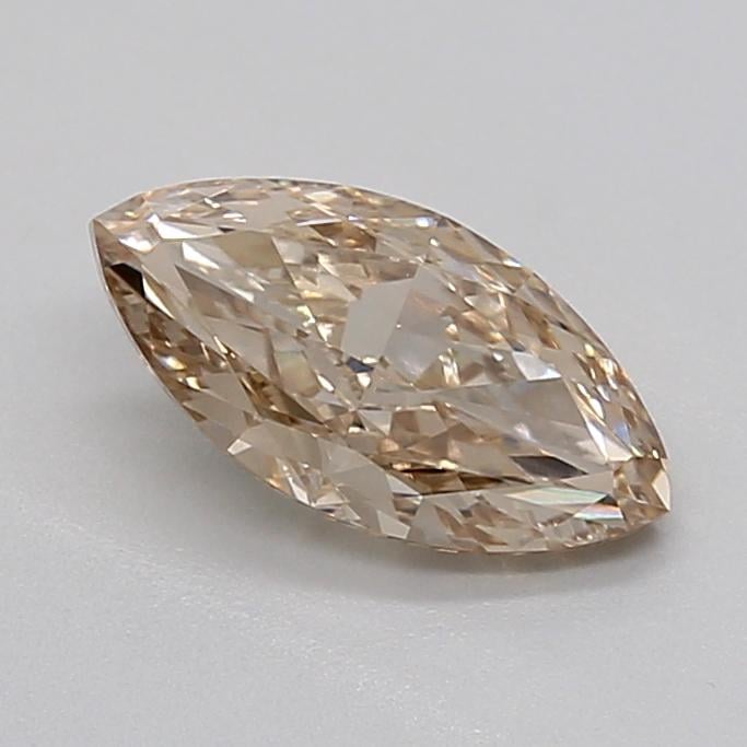 1.10 Ct. Very Light  Brown Marquise Lab Grown Diamond