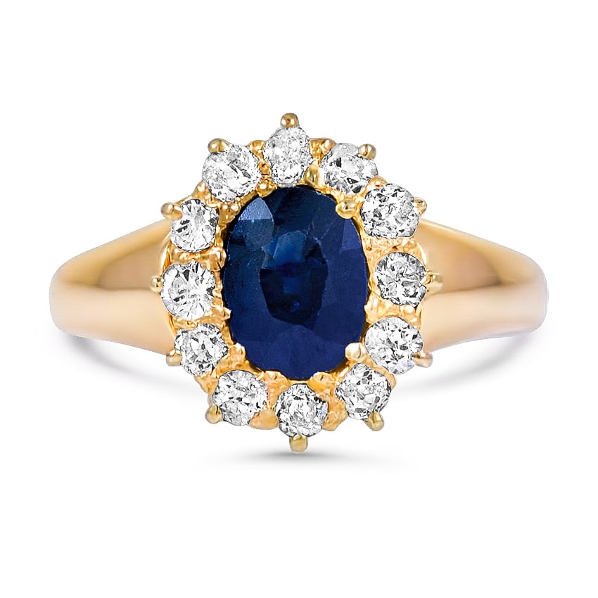 Victorian Sapphire Vintage Ring