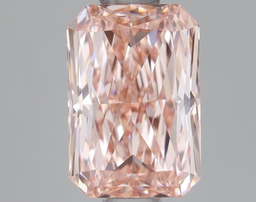 0.93 Ct. Fancy Intense Pink Radiant Lab Grown Diamond