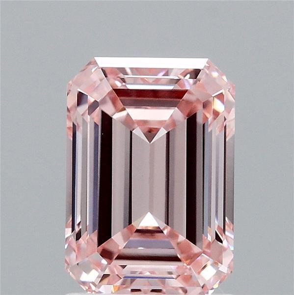2.00 Ct. Fancy Intense Pink Emerald Lab Grown Diamond