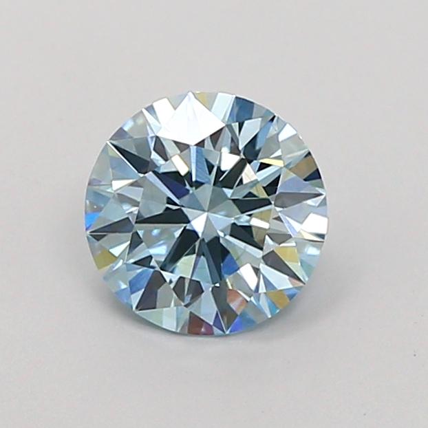 1.05 Ct. Fancy Vivid  Blue Round Lab Grown Diamond