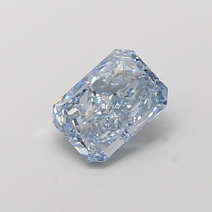 1.03 Ct. Fancy Intense Blue Radiant Lab Grown Diamond