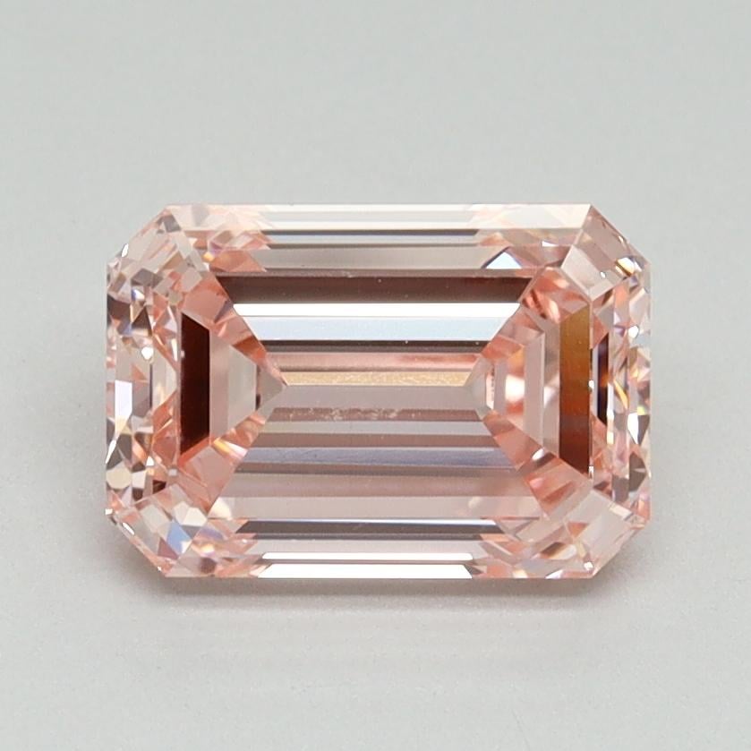1.80 Ct. Fancy Vivid Pink Emerald Lab Grown Diamond