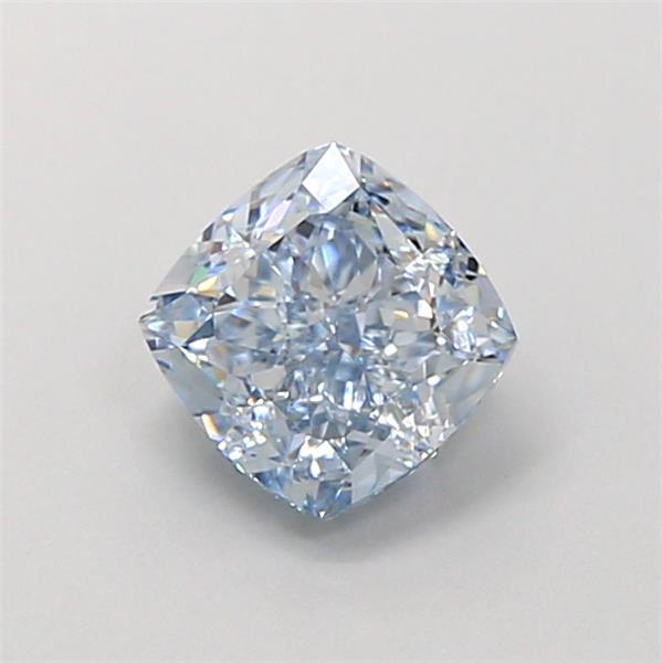 1.04 Ct. Fancy Intense  Blue Cushion Lab Grown Diamond
