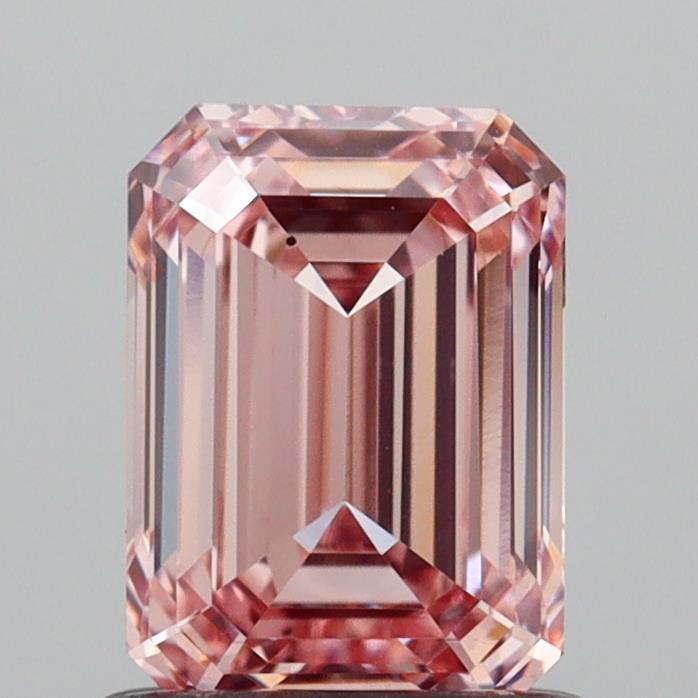 1.06 Ct. Fancy Intense  Pink Emerald Lab Grown Diamond