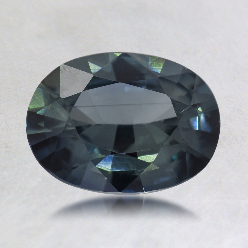 8x6mm Teal Oval Sapphire
