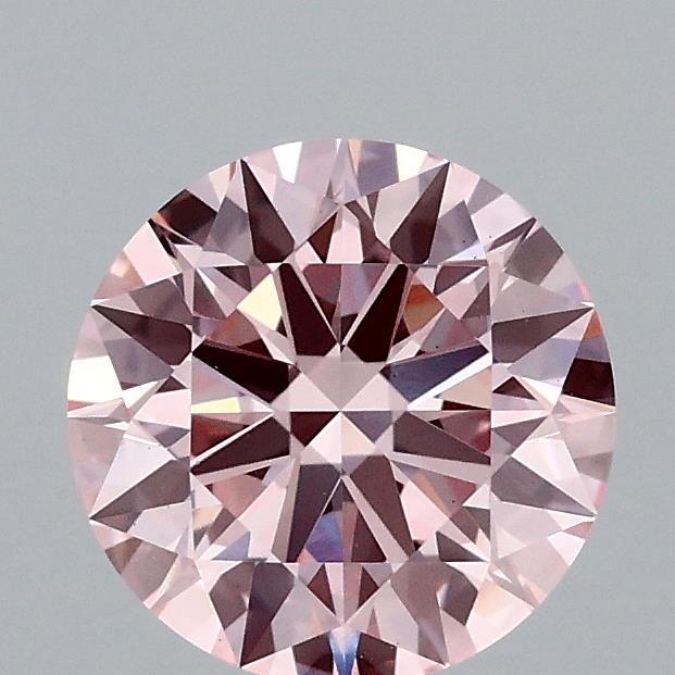 1.19 Ct. Fancy Intense Pink Round Lab Grown Diamond