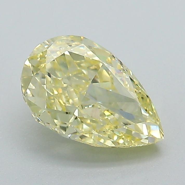 1.30 Ct. Fancy Intense Yellow Pear Lab Grown Diamond