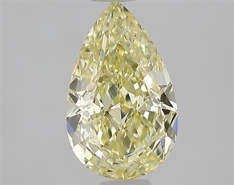 1.05 Ct. Fancy Intense  Yellow Pear Lab Grown Diamond