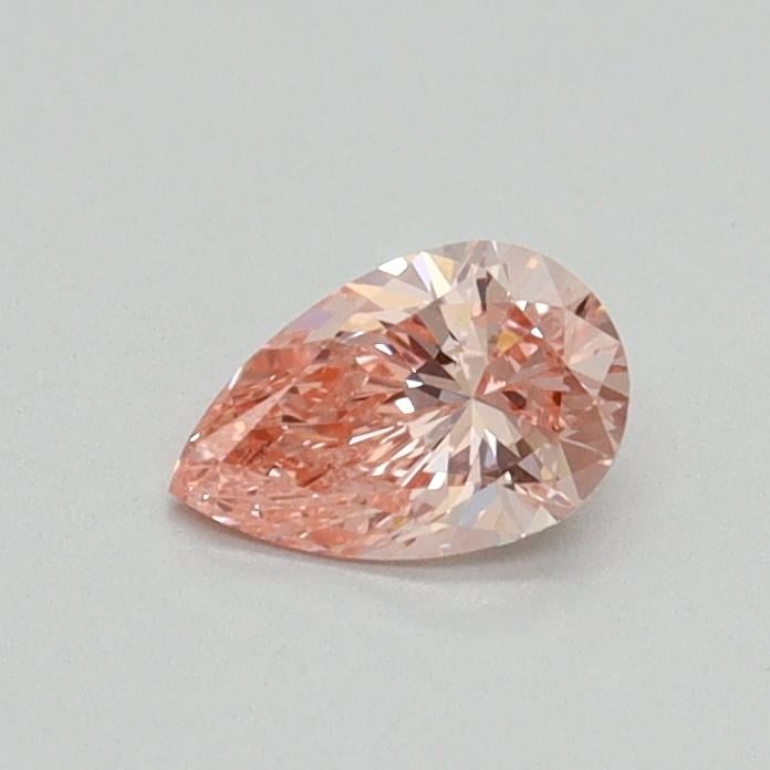 0.31 Ct. Fancy Vivid Pink Pear Lab Grown Diamond
