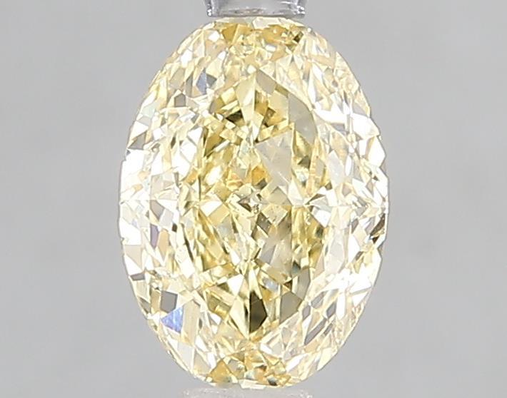 1.10 Ct. Fancy Yellow Oval Lab Grown Diamond