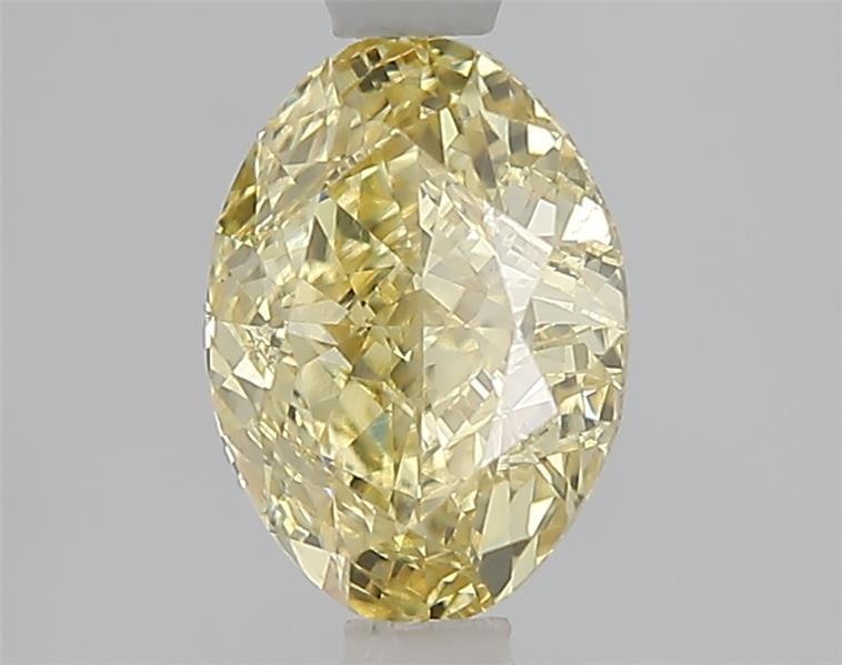 1.51 Ct. Fancy Yellow Oval Lab Grown Diamond