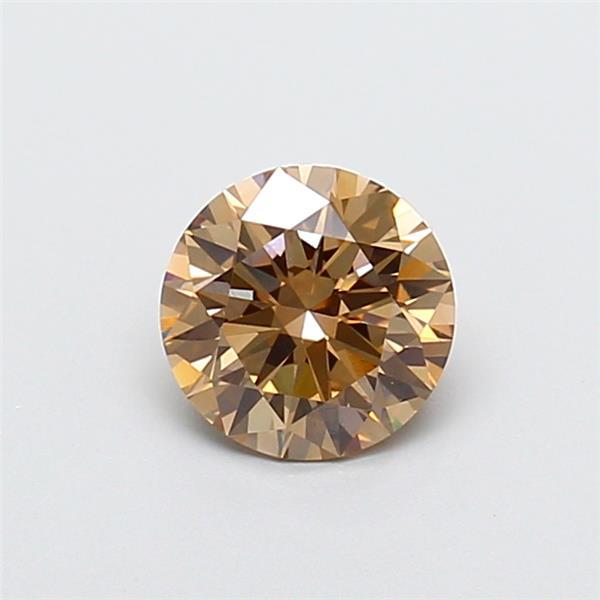 1.10 Ct. Fancy Brown Round Lab Grown Diamond