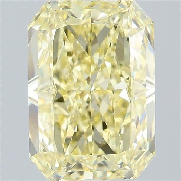 3.10 Ct. Fancy Intense Yellow Radiant Lab Grown Diamond