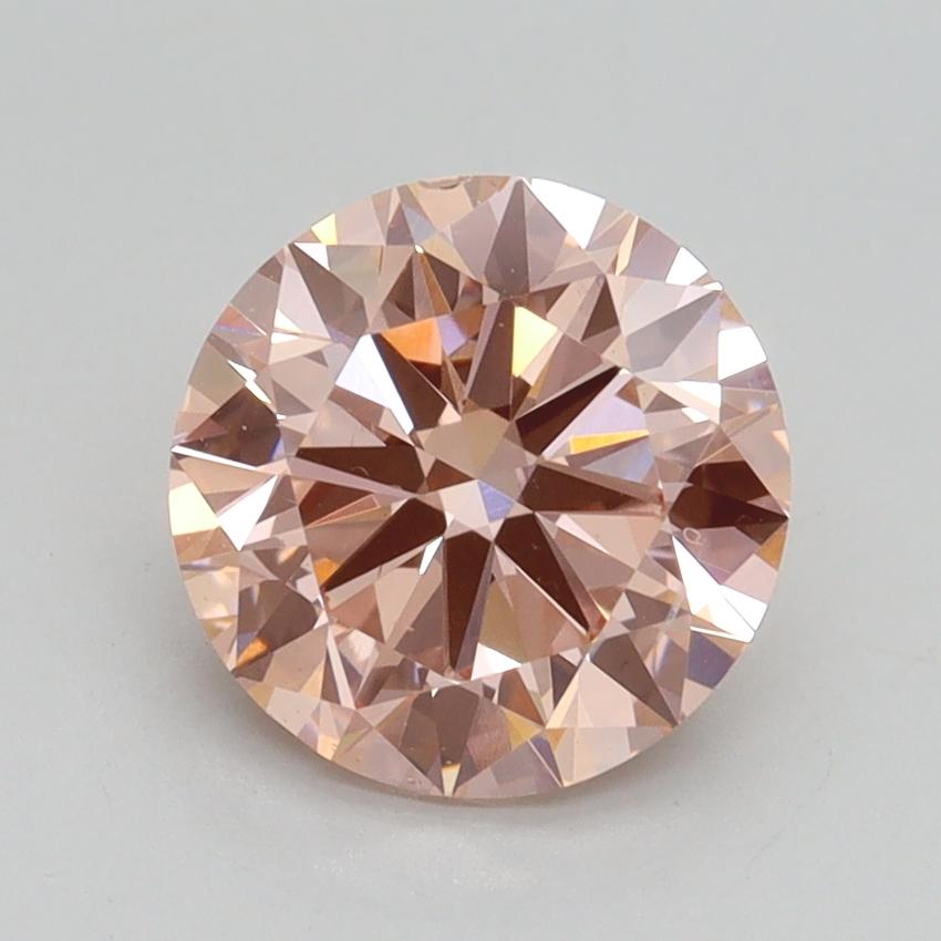 2.00 Ct. Fancy Intense Pink Round Lab Grown Diamond