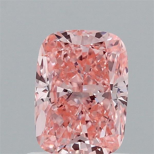 1.06 Ct. Fancy Vivid Pink Cushion Lab Grown Diamond