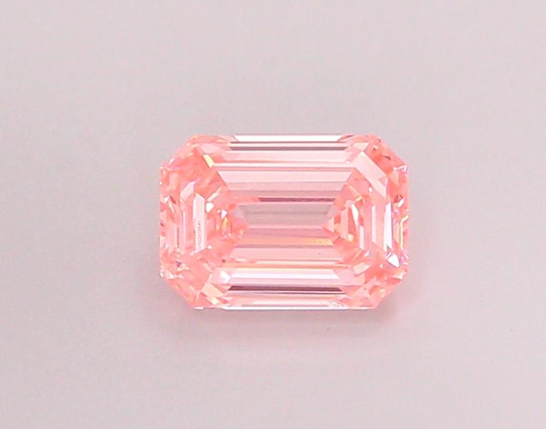 1.01 Ct. Fancy Intense Pink Emerald Lab Grown Diamond