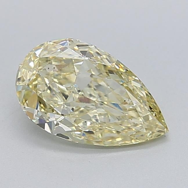 1.23 Ct. Fancy Intense  Yellow Pear Lab Grown Diamond