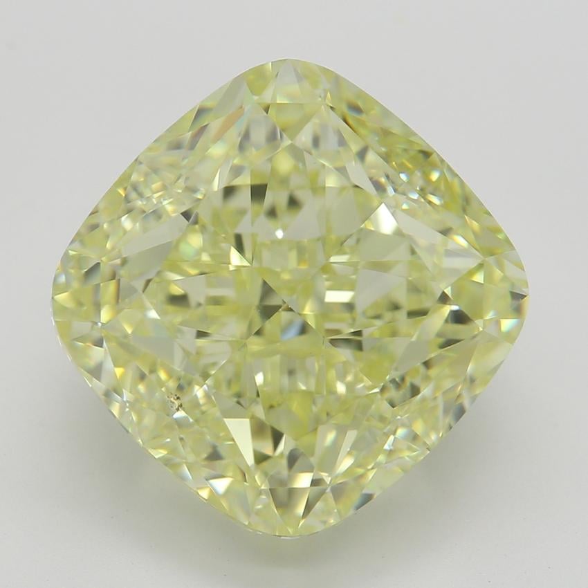 7.22 Ct. Fancy Yellow Cushion Diamond