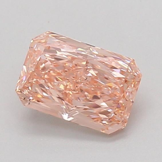 1.06 Ct. Fancy Vivid Pink Radiant Lab Grown Diamond