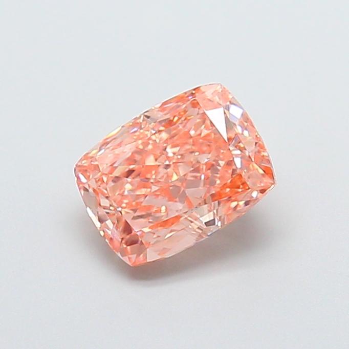1.69 Ct. Fancy Intense Pink Cushion Lab Grown Diamond