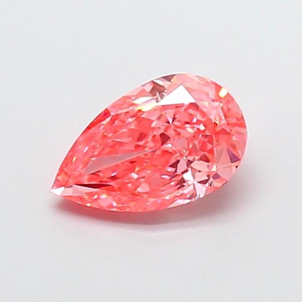 1.08 Ct. Fancy Vivid Pink Pear Lab Grown Diamond