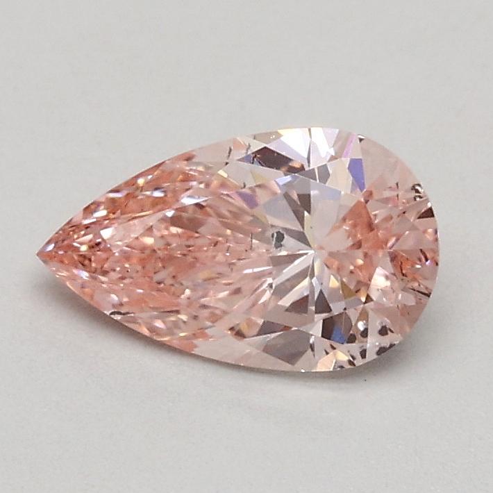 0.50 Ct. Fancy Intense Pink Pear Lab Grown Diamond