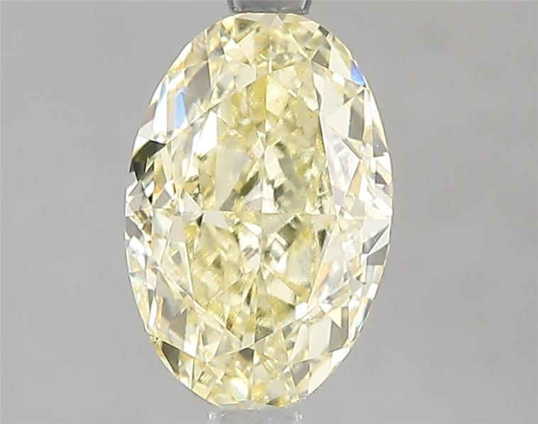2.07 Ct. Fancy Yellow Oval Lab Grown Diamond
