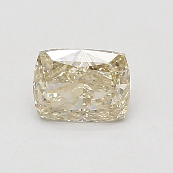 0.62 Ct. Fancy Light Yellow Cushion Lab Grown Diamond