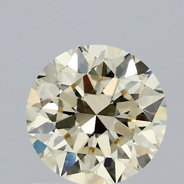 1.06 Ct. Fancy Light Yellow Round Lab Grown Diamond